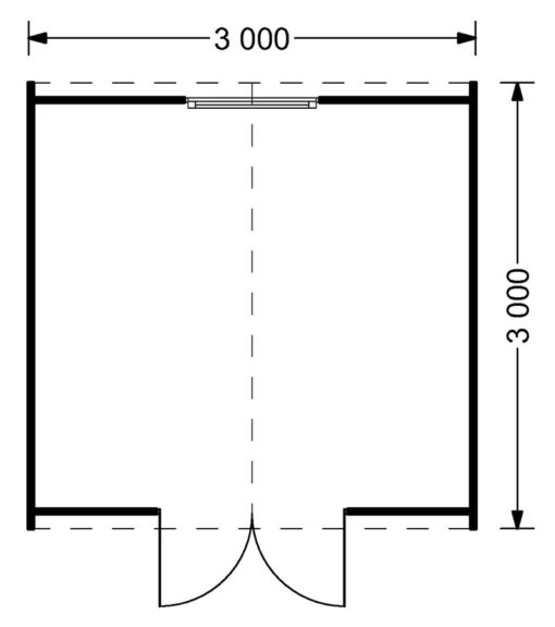 Havehuse Pod BRETAGNE 9m²