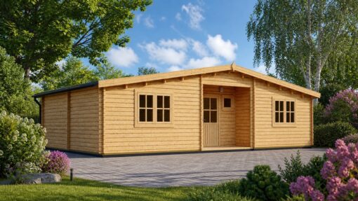 Træ sommerhus Fill 60 m²