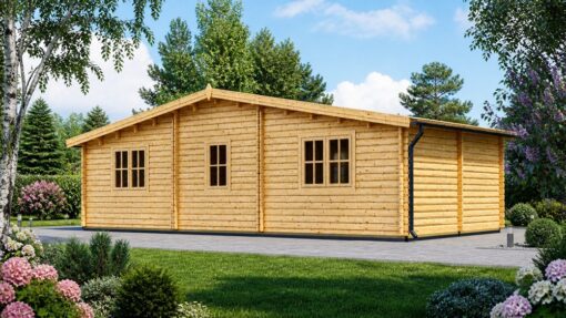 Træ sommerhus Fill 60 m²