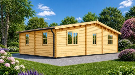 Træ sommerhus Fill 60 m²