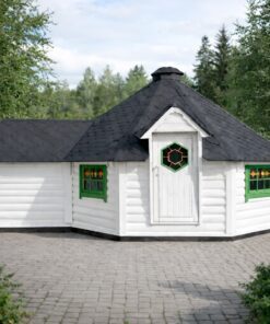 grillhytte med tilbygning 16.5 m2