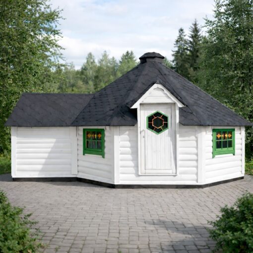 grillhytte med tilbygning 16.5 m2