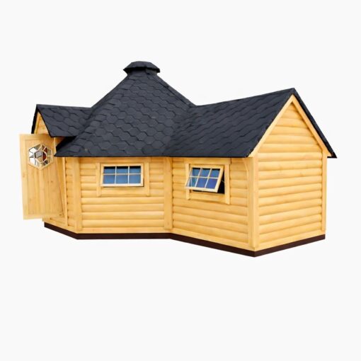 grillhytte med tilbygning 16.5 m2