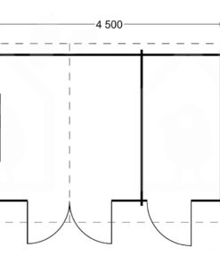 Bjælkehytte BENINGTON 13m²