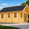 Træhytte med hems SCOOT, 27 m² + 9 m²