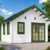 Træhytte med hems SCOOT, 27 m² + 9 m²