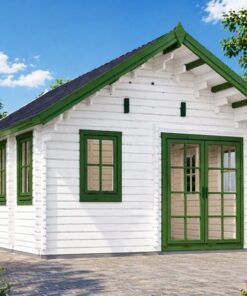 Træhytte med hems SCOOT, 27 m² + 9 m²
