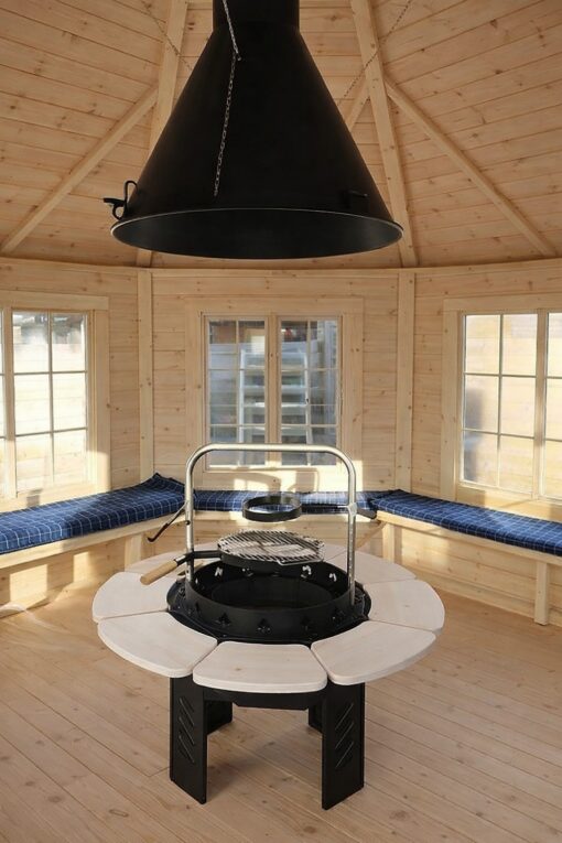 Grillpavillon 14.9 m2 til 15 personer