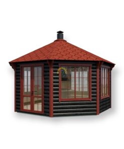 Pavillon med grill 14.9 m²