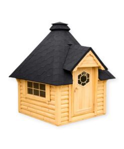 Grillhytte 7,0 m² – Rummelig skandinavisk grillhytte