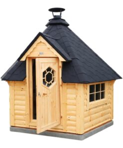 Grillhytte 7,0 m² – Rummelig skandinavisk grillhytte