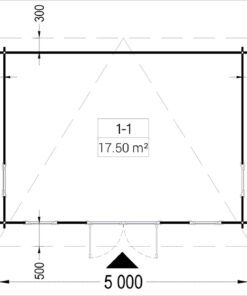 Havekontor ESSEX 19.9m², 44mm