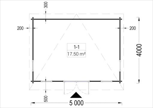 Havekontor ESSEX 19.9m², 44mm