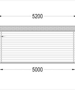 Havekontor ESSEX 19.9m², 44mm