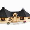 Dobbelt Grillhytte (9,2 m² + 16,5 m²) med 3,55 m² Gang