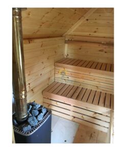 9.2m² Grillhytte med 3.57 m² sauna udvidelse