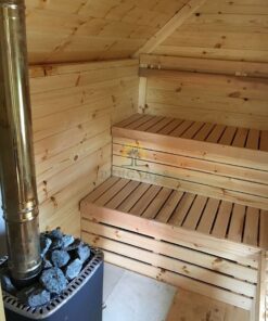 9.2m² Grillhytte med 3.57 m² sauna udvidelse