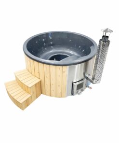 Stort akryl vildmarksbad Ø2,0 / Ø2,25 m