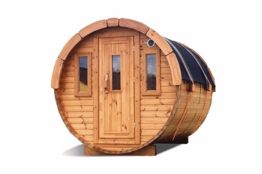Sauna tønde 2.4m af thermowood