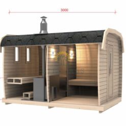 Sauna Bus 3 m x 2,3 m: