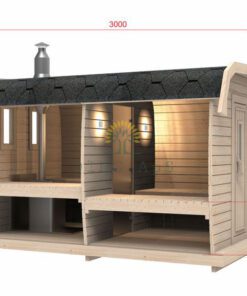 Sauna Bus 3 m x 2,3 m: