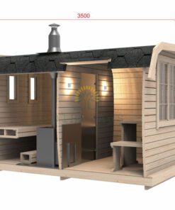 Sauna Bus 3.5 m x 2.3 m