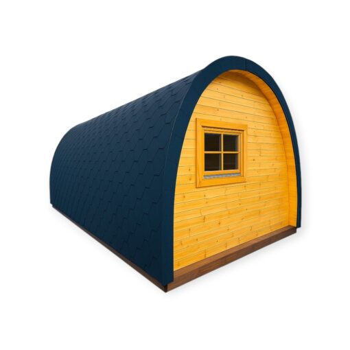 Isoleret Camping Pod 3m x 5.9m, 6.6 m