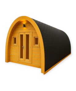 Isoleret Camping Pod 3m x 5.9m, 6.6 m