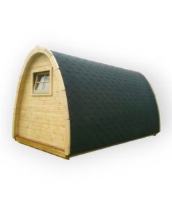 Camping pod 2.4 m x 4.8 -5,9m