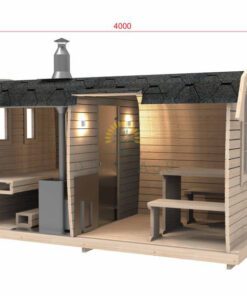 Sauna Bus 4 m x 2.3 m