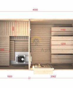 Sauna Bus 4 m x 2.3 m