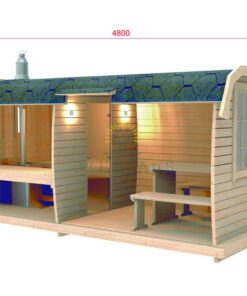 Sauna Bus 4.8 m x 2.3 m