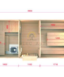 Sauna Bus 4.8 m x 2.3 m