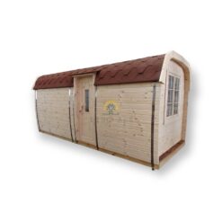Camping hytte -”Bus” 2,3 m x 5,9 m
