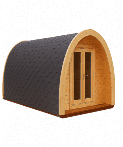 Isoleret Camping Pod 2.4 m x 5.9 m
