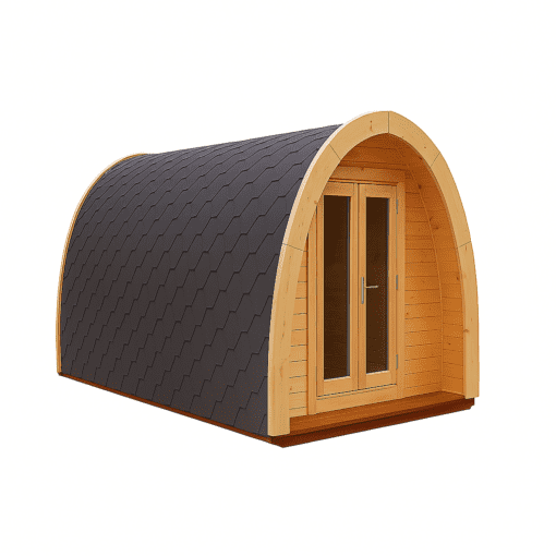Isoleret Camping Pod 2.4 m x 5.9 m