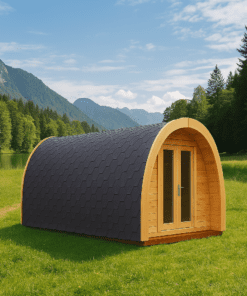 Isoleret Camping Pod 2.4 m x 5.9 m
