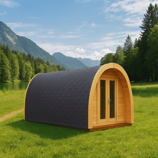 Isoleret Camping Pod 2.4 m x 5.9 m