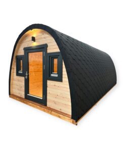 Isoleret Camping Pod 3 m x 5,9 m-6,6
