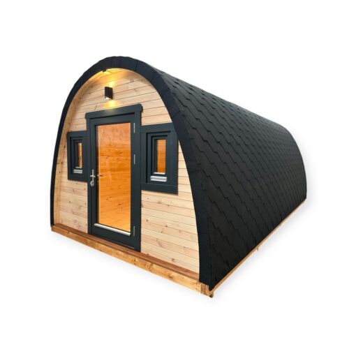 Isoleret Camping Pod 3 m x 5,9 m-6,6