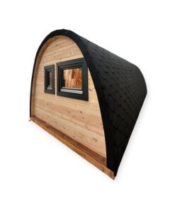 Isoleret Camping Pod 3 m x 5,9 m-6,6