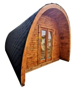 Luksus Isoleret Camping Pod 3 m x 5.9 m