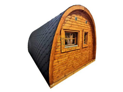 Luksus Isoleret Camping Pod 3 m x 5.9 m