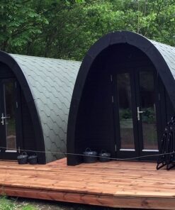 Luksus Isoleret Camping Pod 2.4 m x 4.8 m