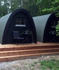 Luksus Isoleret Camping Pod 2.4 m x 4.8 m