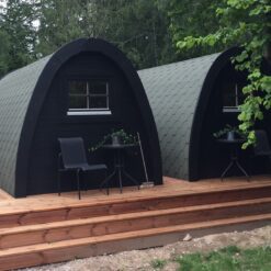 Luksus Isoleret Camping Pod 2.4 m x 4.8 m