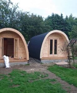 Luksus Isoleret Camping Pod 3 m x 4.8 m