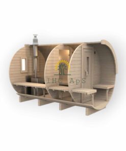 Sauna tønde 3.5m / Ø 2.27