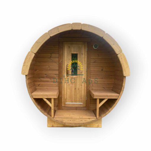 Sauna tønde 4.5 m / Ø 1.97
