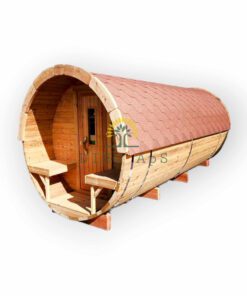 Sauna tønde 4.8 m